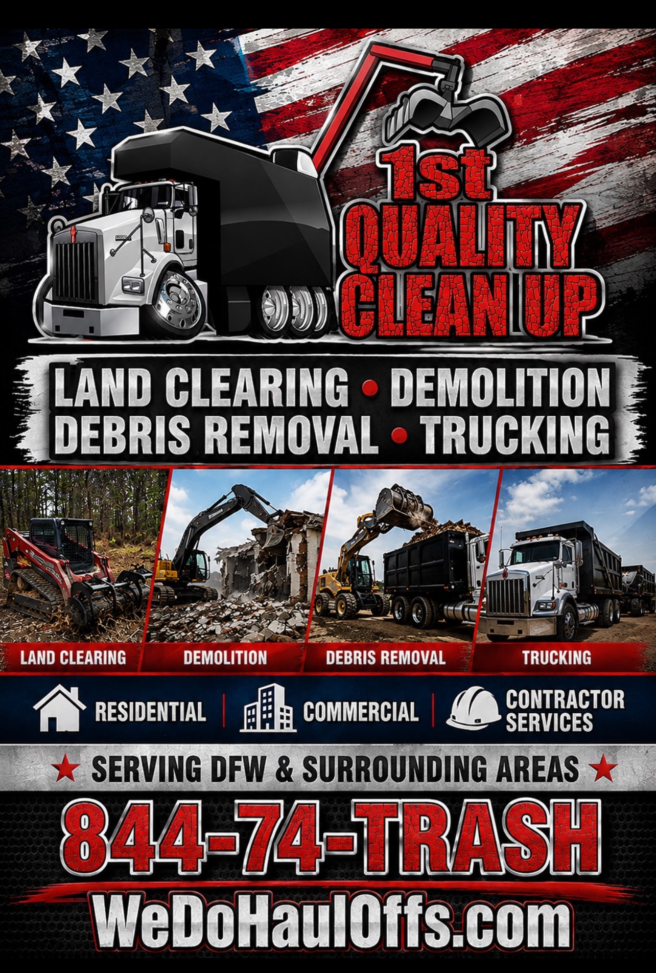 1st Quality Clean Up job-site photo